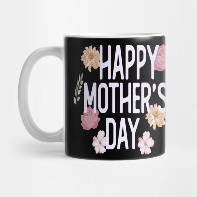 happy mothers day gift for mothers day by T-shirt verkaufen